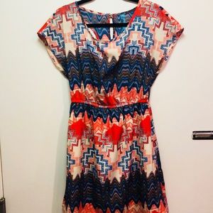 Multi Patterned Dress